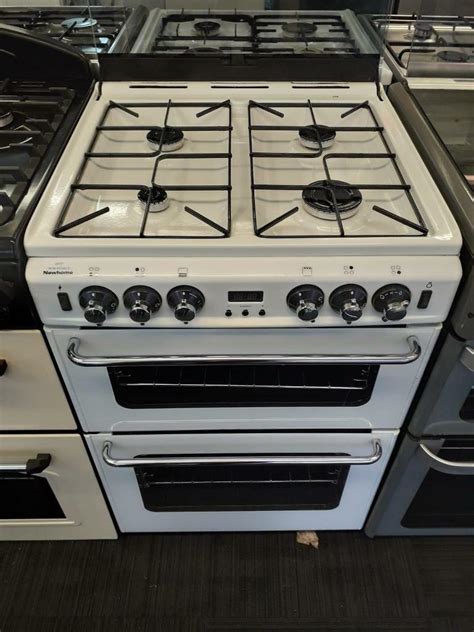 new world gas cooker 60cm white